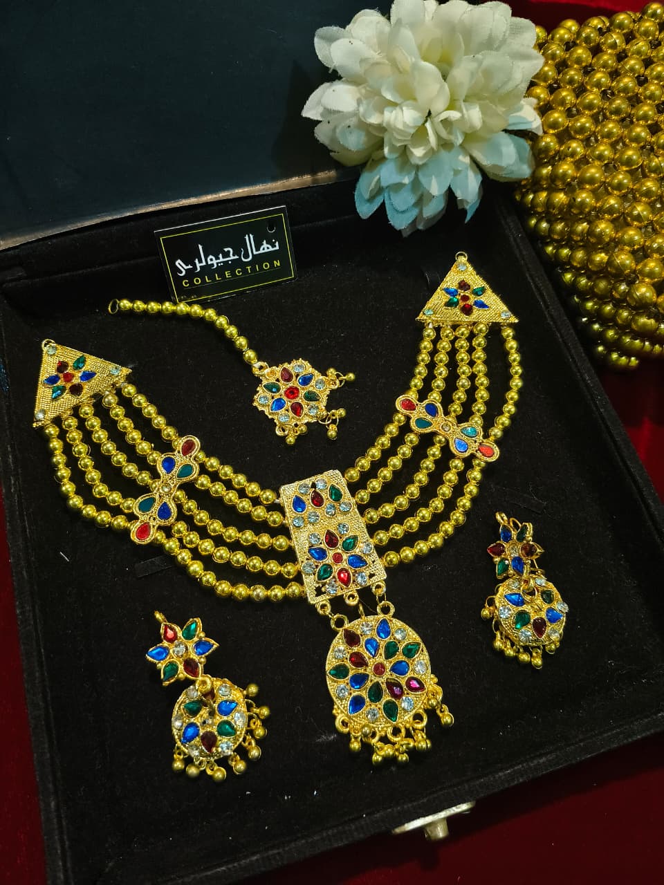 copy kundan chokar set 2