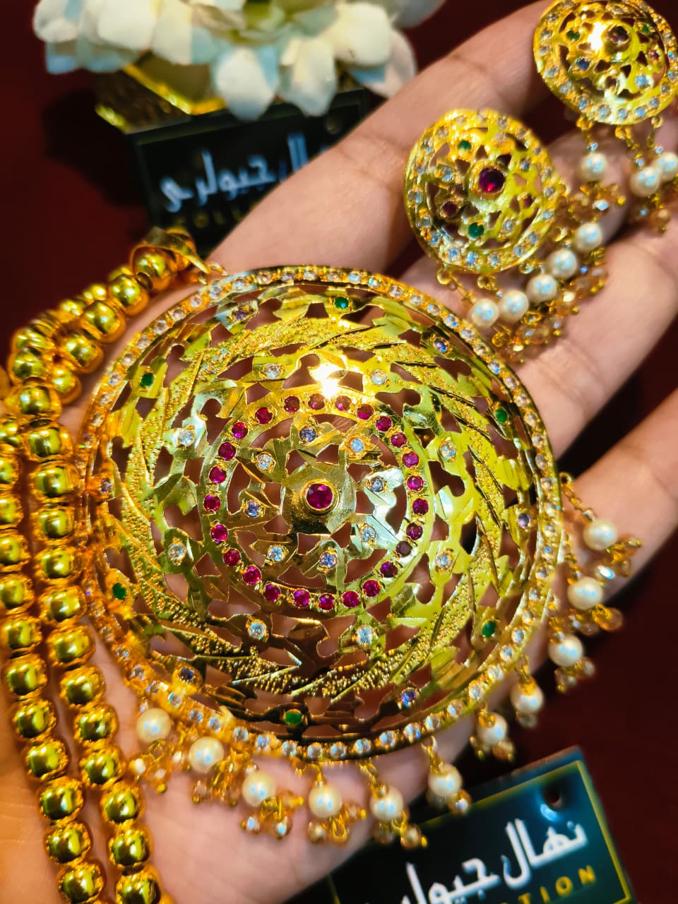 Fancy Gold look Maala set 2