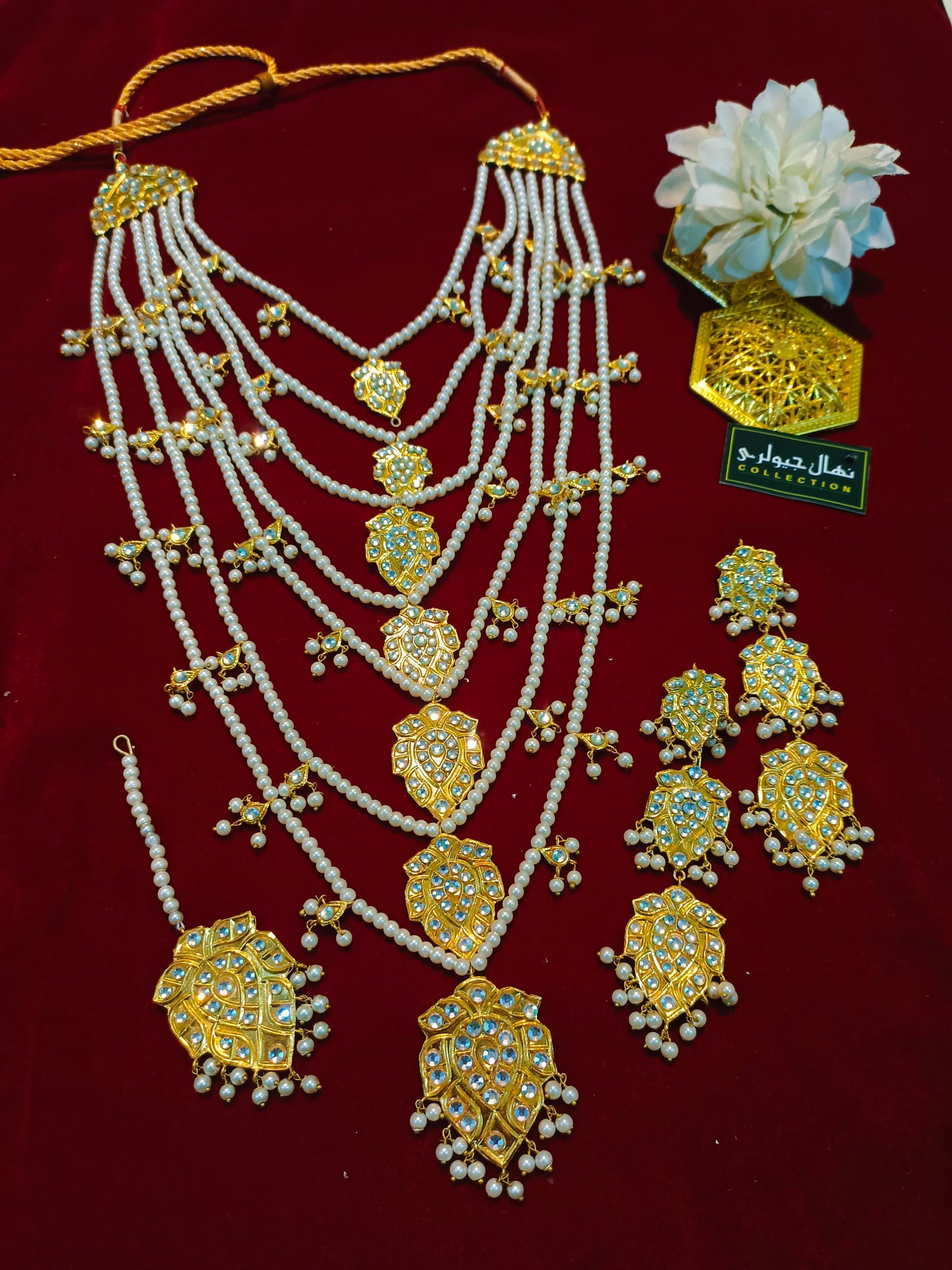 Meenakari bridal Maala set