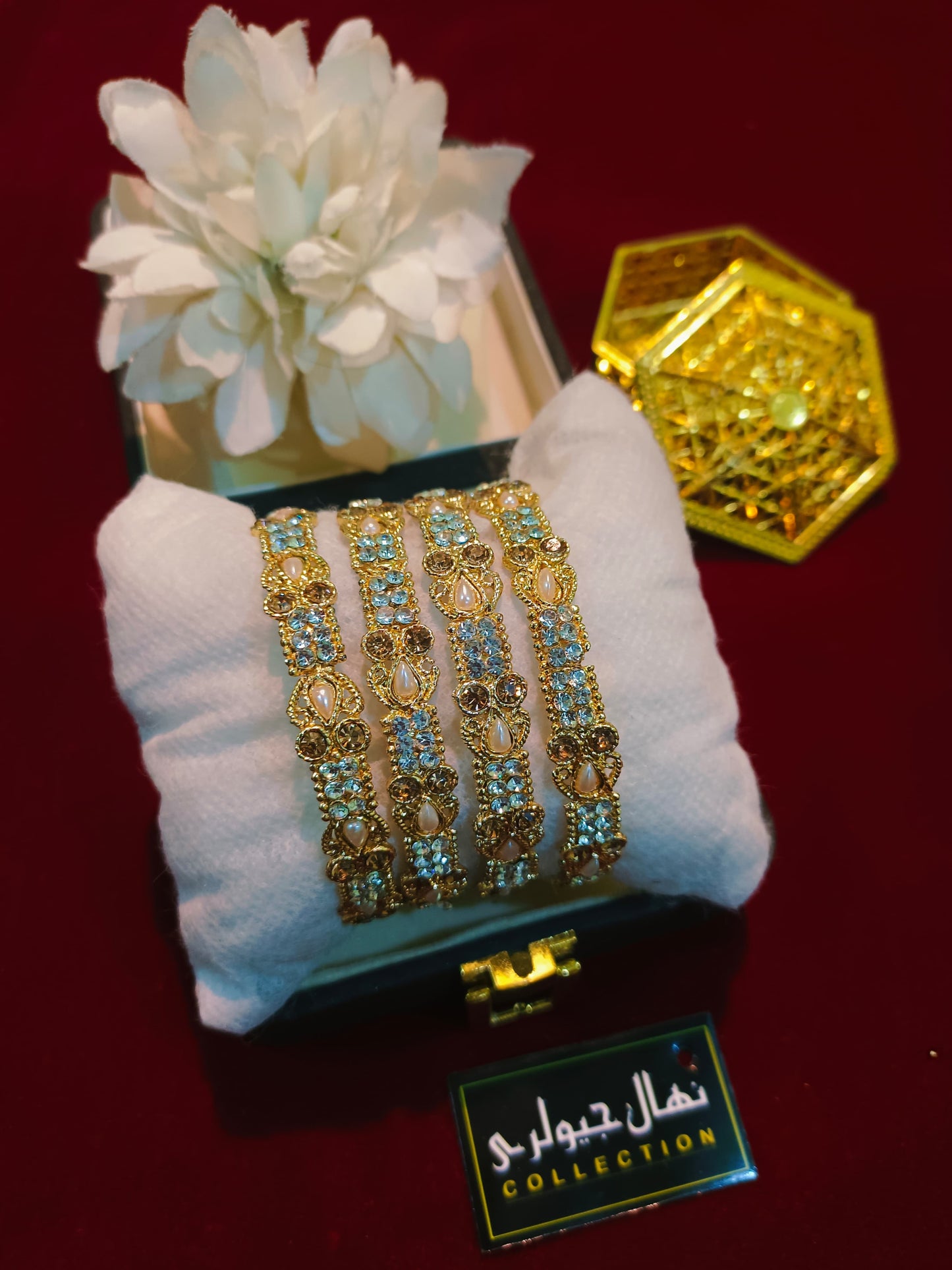 Graceful Gold-Plated Bangles – Timeless Beauty