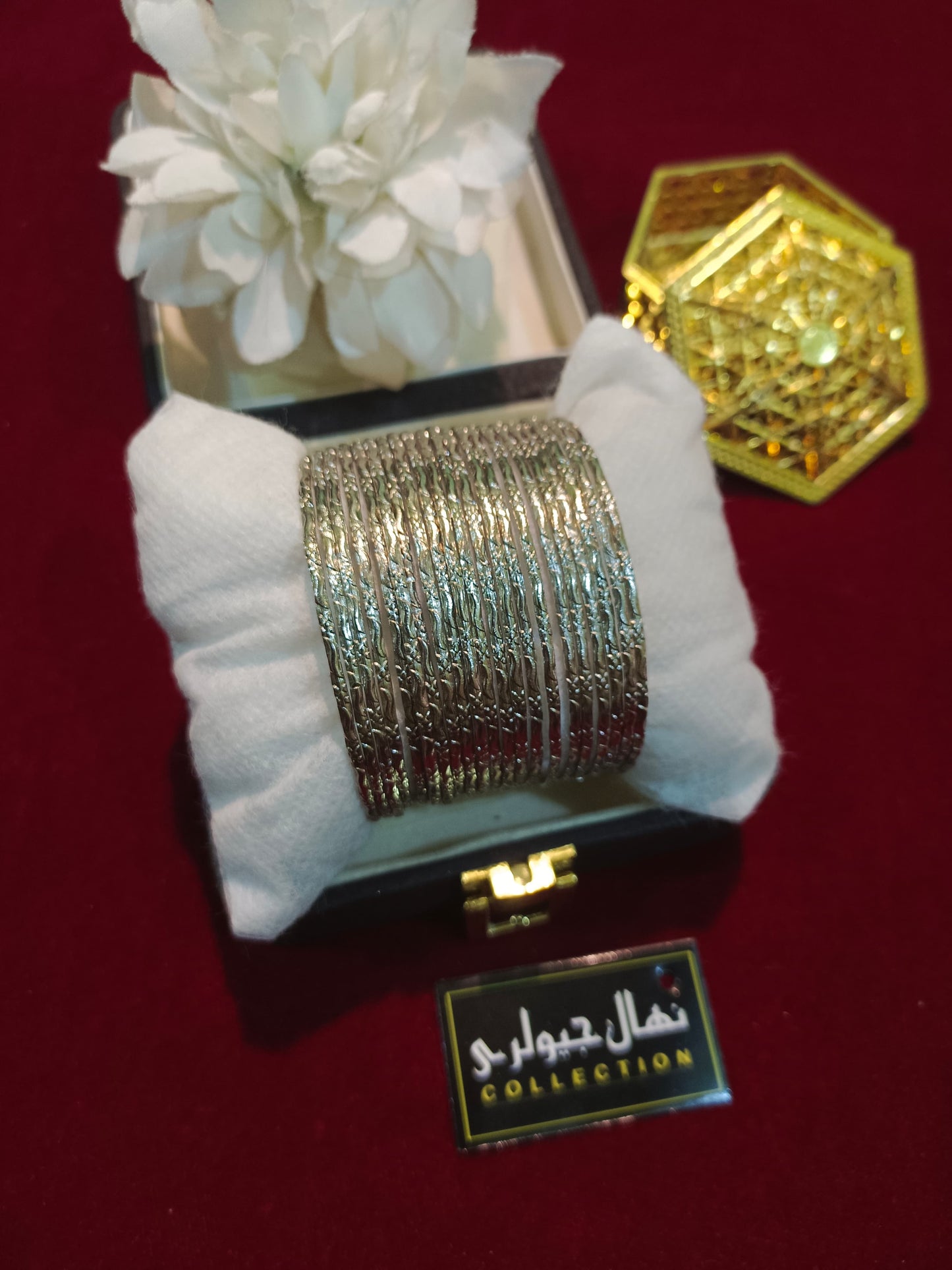 Graceful Gold-Plated Bangles – Timeless Beauty