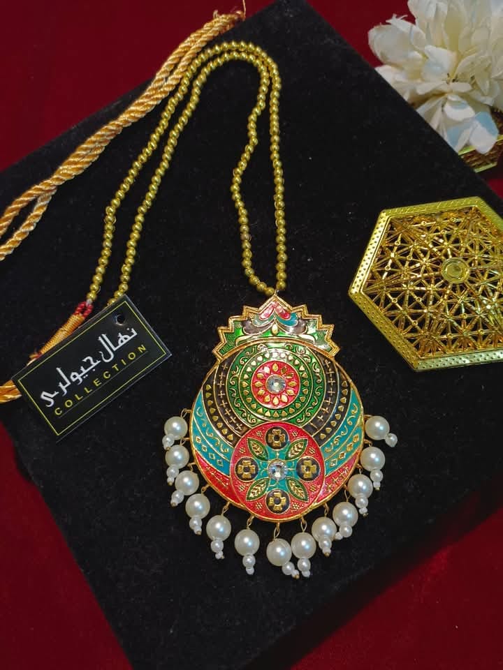 Elegant Meenakari Maala – A Perfect Blend of Tradition & amp; Style