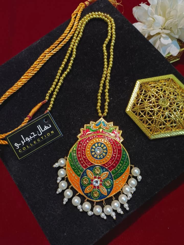Elegant Meenakari Maala – A Timeless Beauty