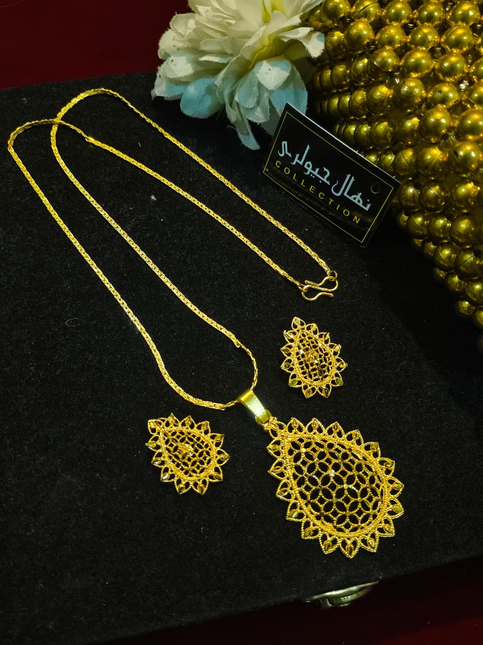 Locket set gold style 2