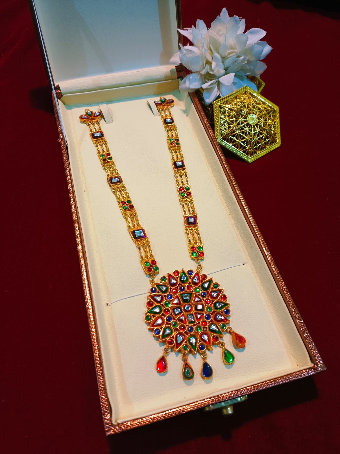 Traditional Meena Kundan Maala