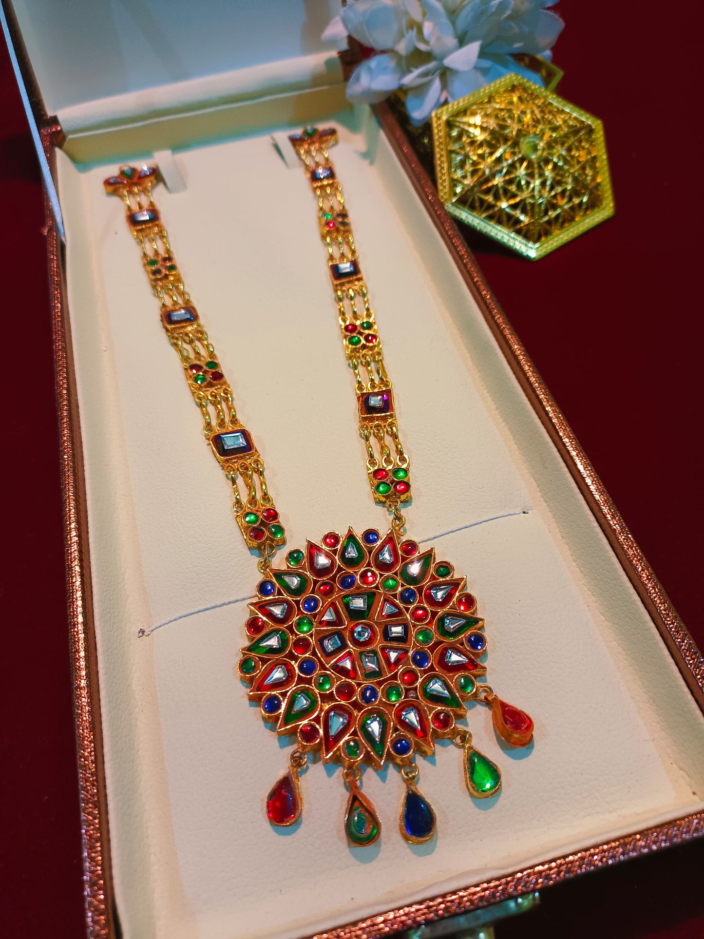 Traditional Meena Kundan Maala