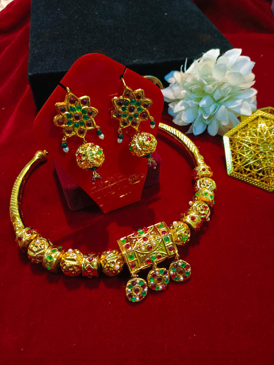 Traditional Balochi Tokk (Hassi) Kundan Article