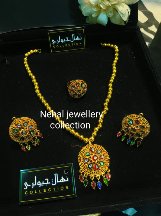kundan 1 layer maala set new