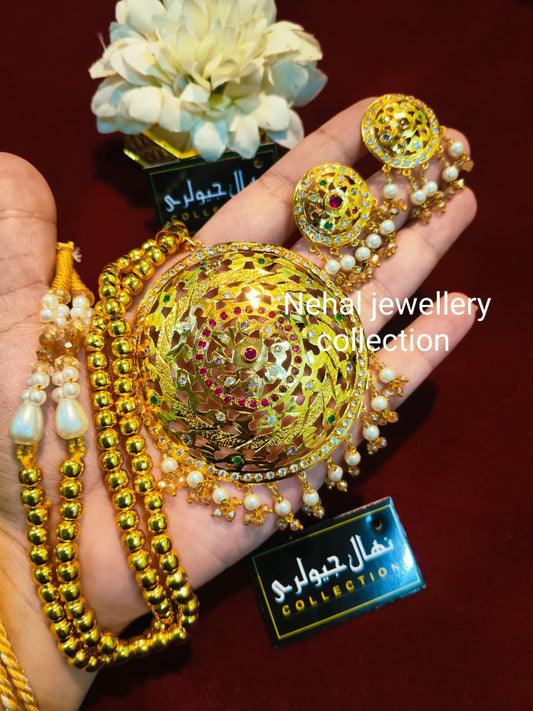 Fancy Gold look Maala set 2