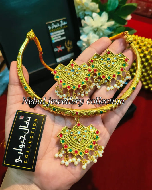 Gold plated Balochi Tokk