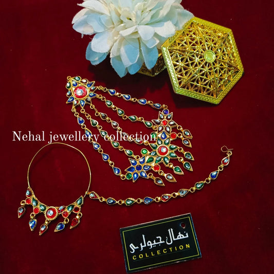 Traditional Kundan Nath