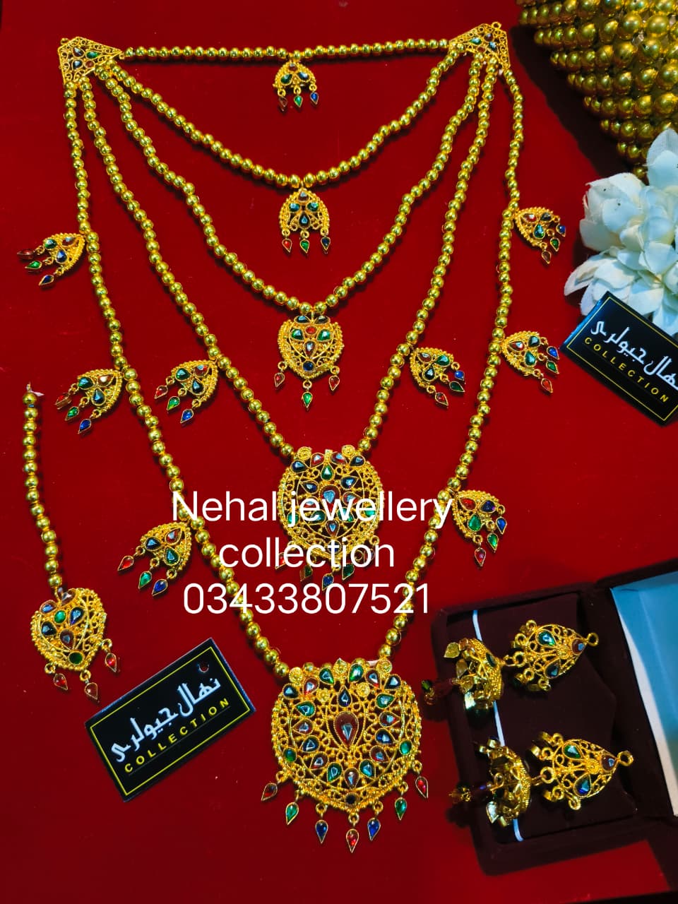 kundan Bridal Maala set