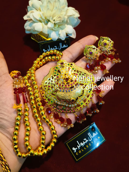 Fancy Gold look Maala set 3