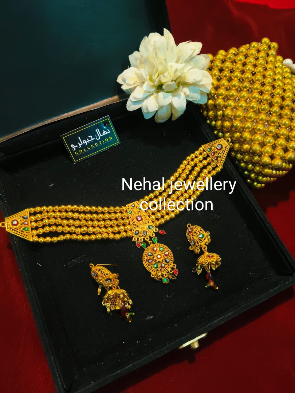 kundan Gold plated Chokar set