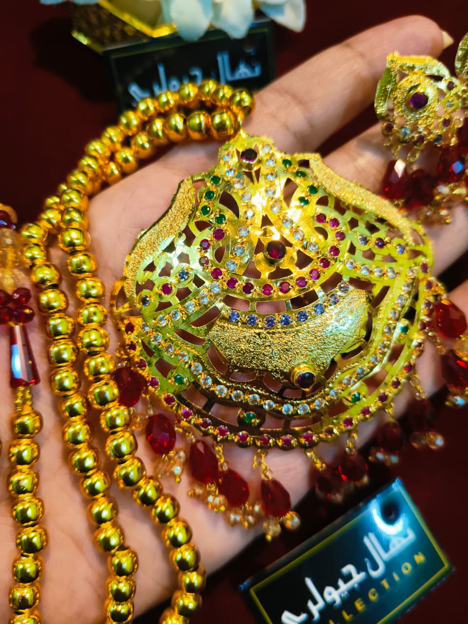 Fancy Gold look Maala set 3