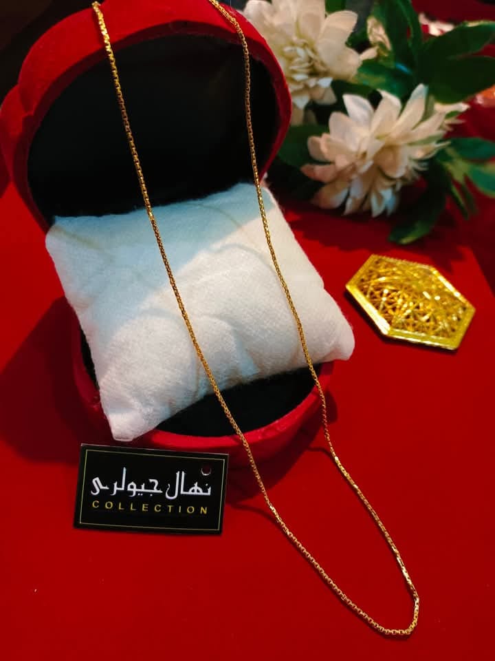 Simple & minimal Gold-Tone Chain Necklace